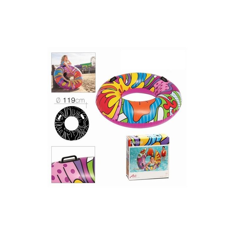 FLOTADOR POP DIÁMETRO 119CM BESTWAY