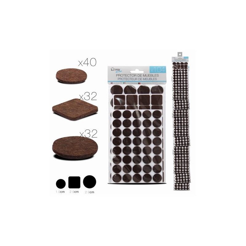 PACK 104 PROTECTORES PARA LAS PATAS...