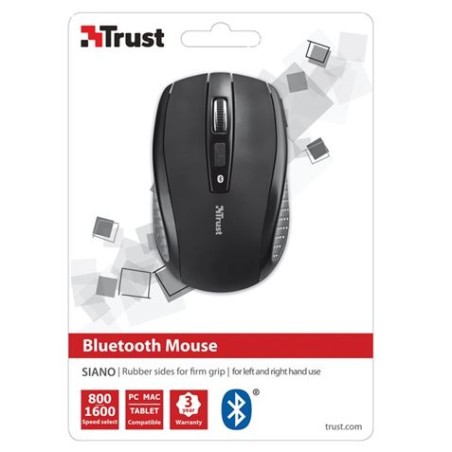 RATON INALAMBRICO SIANO BLUETOOTH 800-1600DPI COMPATIBLE ANDROID TRUST