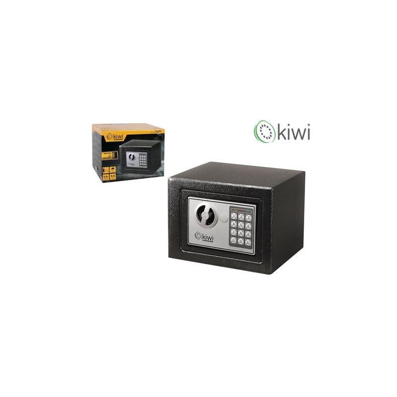 CAJA FUERTE 4.6 LITROS NEGRA KIWI