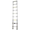 ESCALERA EXTENSIBLE ALUMINIO 8 PELDAÑOS 2.6 METROS MADER