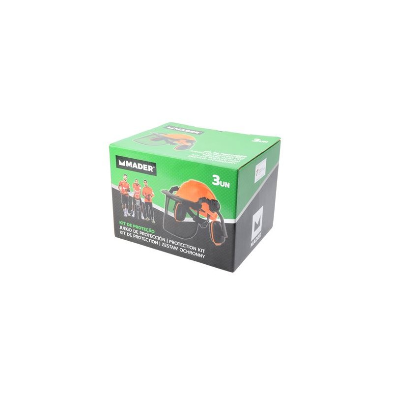 CASCO + PROTECTOR FACIAL +...