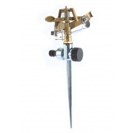 ASPERSOR DE RIEGO METÁLICO 360º 3/4" MADER
