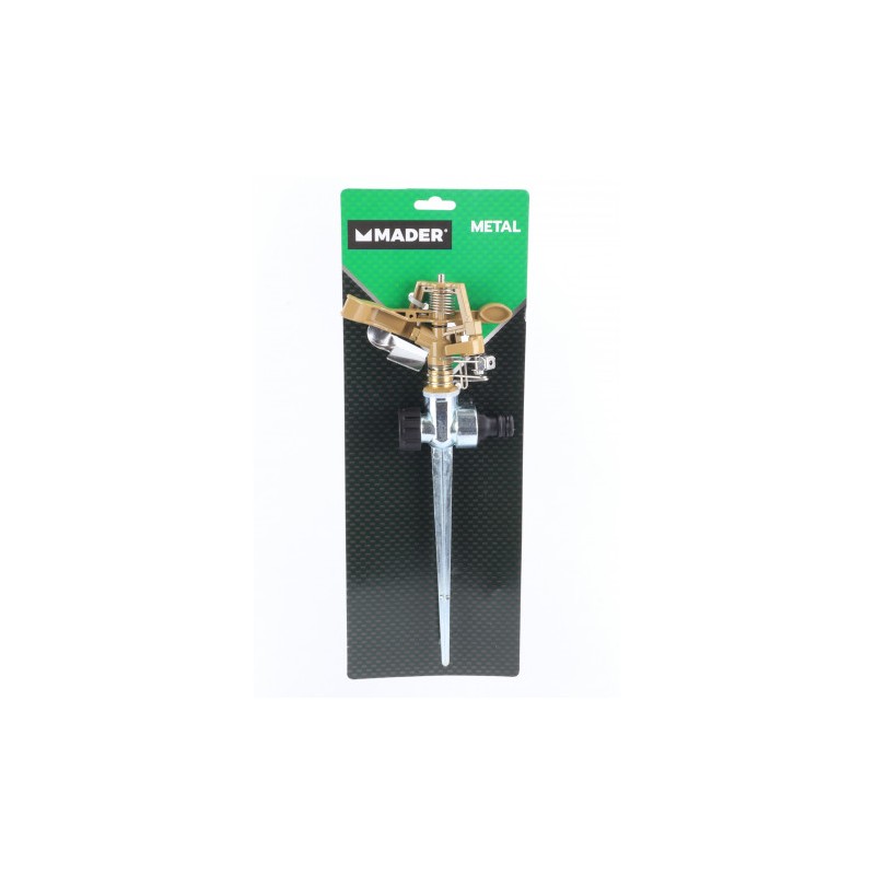 ASPERSOR DE RIEGO METÁLICO 360º 3/4"...