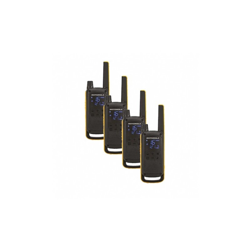 PACK 4 WALKIE-TALKIE MOTOROLA T82...