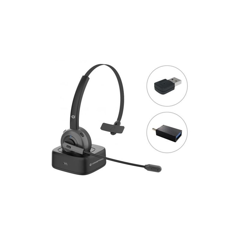 AURICULAR BLUETOOTH CON BASE SE CARGA...