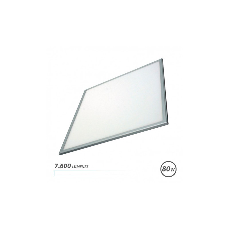 PANEL LED 60X60 80W 7600LM LUZ BLANCA...