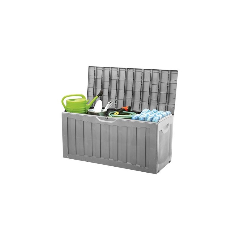 BAUL RESINA GRIS 340LITROS 57X118X53CM