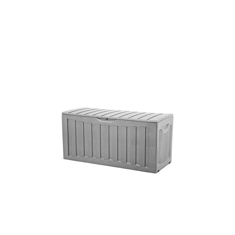 BAUL RESINA GRIS 340LITROS 57X118X53CM