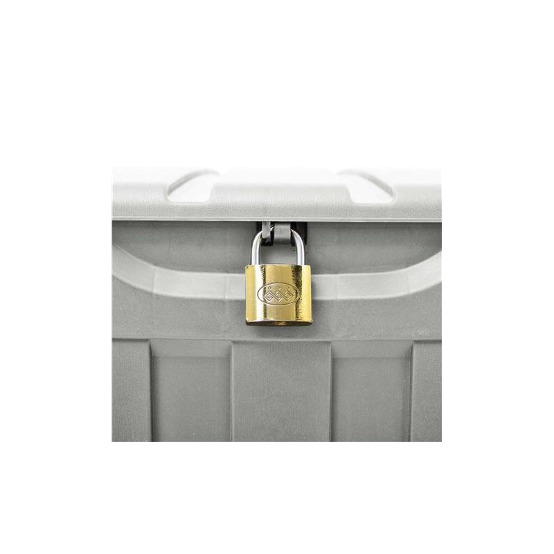 BAUL RESINA GRIS 340LITROS 57X118X53CM