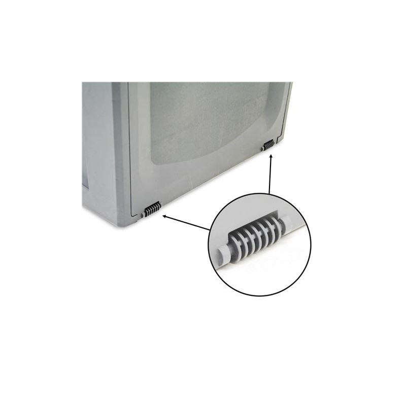 BAUL RESINA GRIS 340LITROS 57X118X53CM