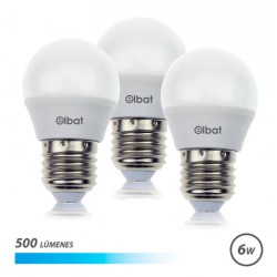 PACK 3 BOMBILLAS LED G45 |...