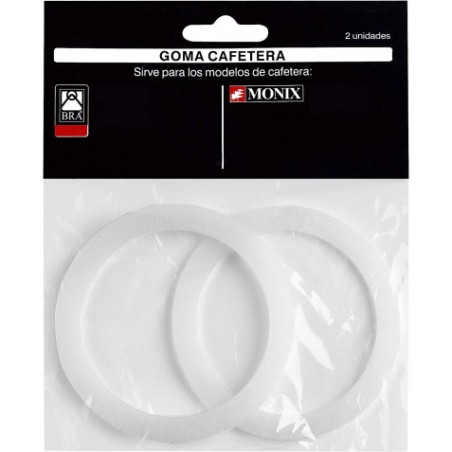 PACK 2 JUNTAS CAFETERAS MONIX-BRA 6 TAZAS