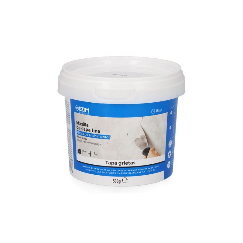 MASILLA DE CAPA FINA 0.5KG LISTA PARA...