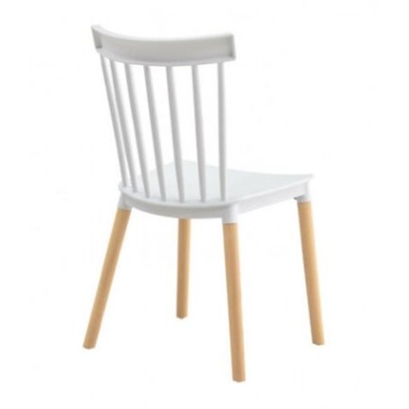 SILLA MODELO VALENCIA BLANCA 44X42X81.5CM