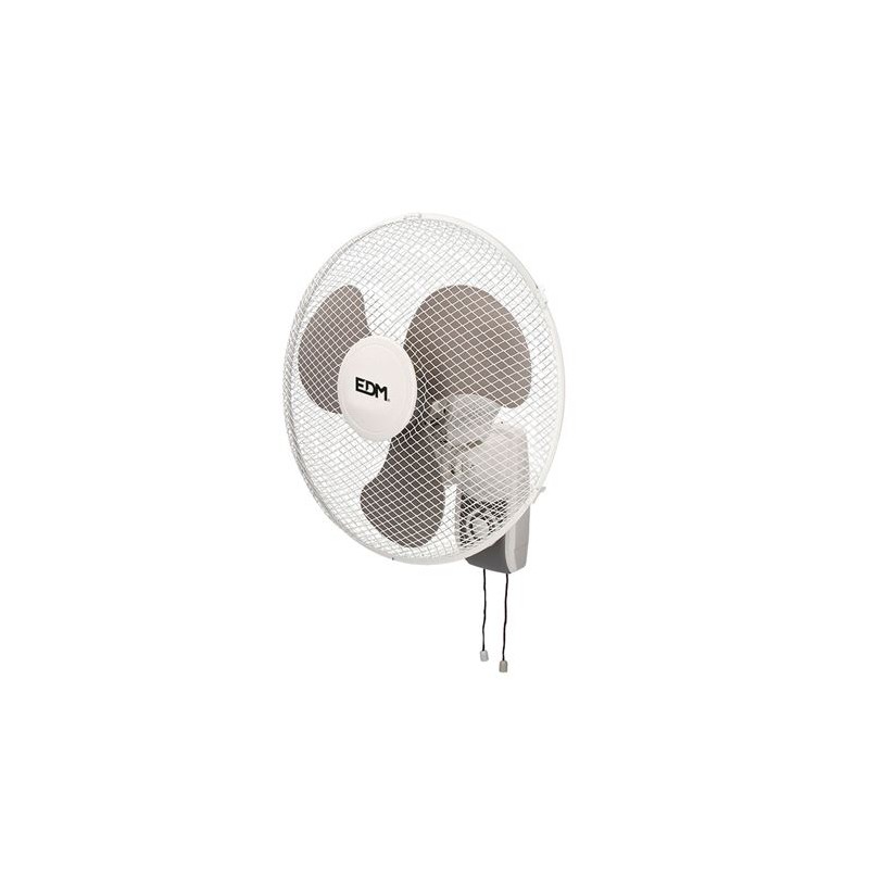 VENTILADOR PARED BLANCO 45W Ø ASPAS...