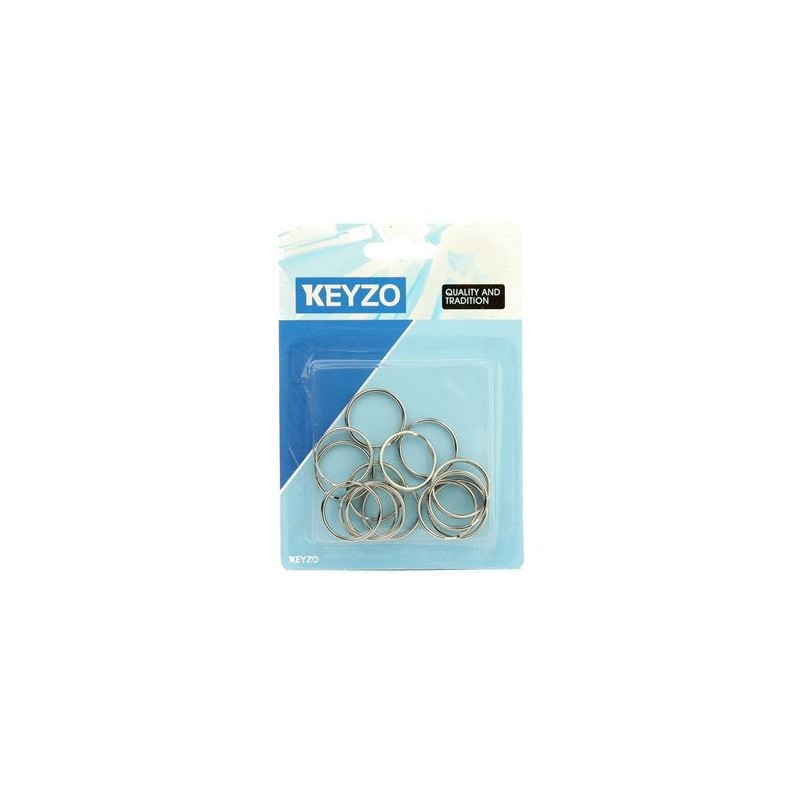 PACK 20 ANILLAS DE LLAVERO KEYZO