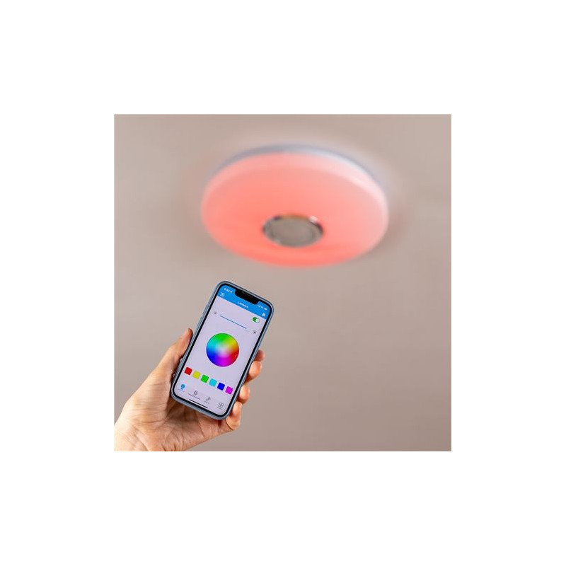 LAMPARA LED RGB CON ALTAVOZ BLUETOOTH...
