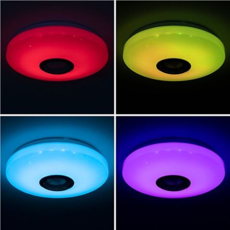 LAMPARA LED RGB CON ALTAVOZ BLUETOOTH INNOVAGOODS