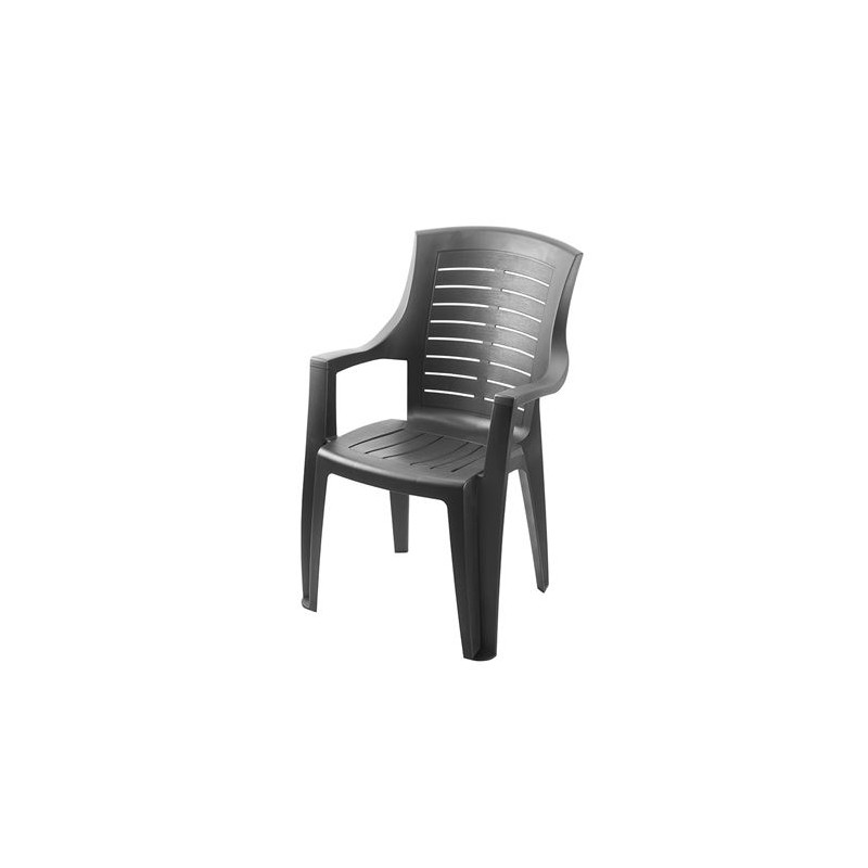 SILLA JARDIN APILABLE TALIA NEGRO...