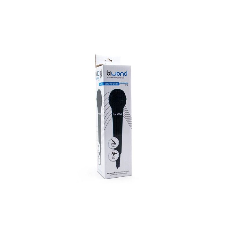 MICROFONO KARAOKE JACK 6.3MM BIWOND
