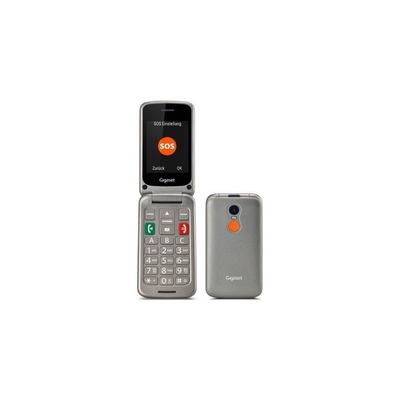 TELEFONO MOVIL GL590 PLATA GIGASET