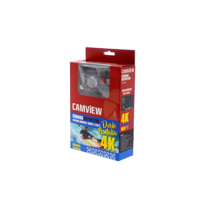 CAMARA DEPORTIVA DOBLE PANTALLA 4K |...