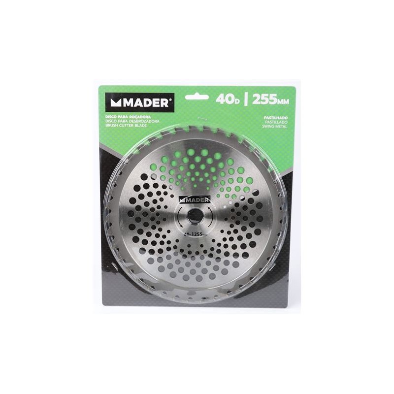 DISCO DESBROZADORA TUNGSTENO 255mm MADER
