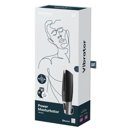 MASTURBADOR MASCULINO POWER MASTURBATOR CON APP SATISFYER