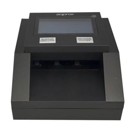 DETECTOR DE BILLETES FALSOS CON RECUENTO Y PANTALLA LCD APPROX