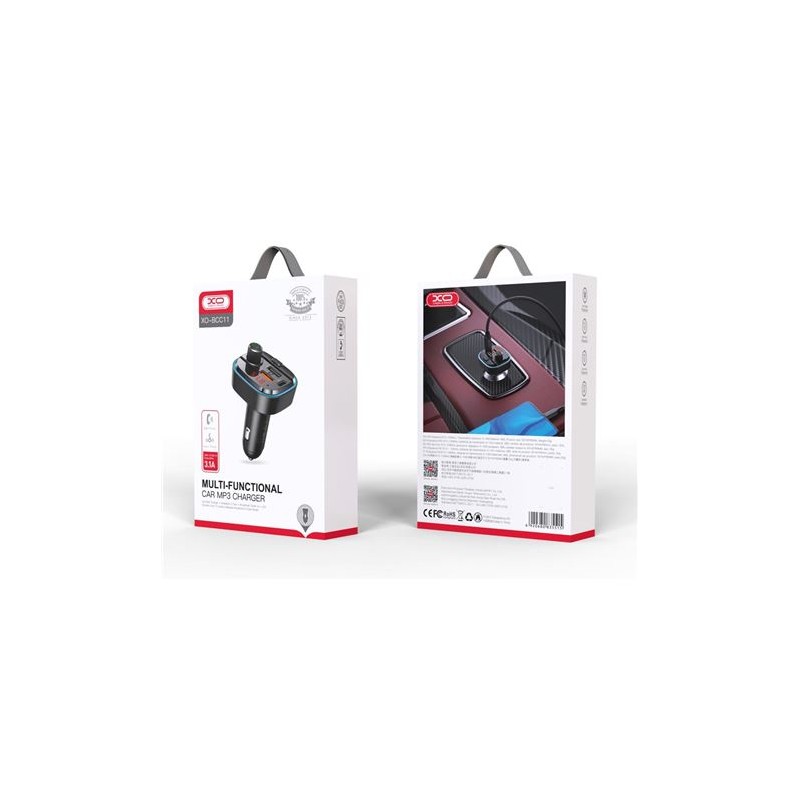 TRANSMISOR FM BCC11 BLUETOOTH + USB +...