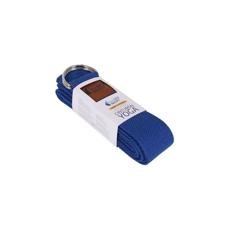 CINTURON PARA YOGA AZUL LONGFIT