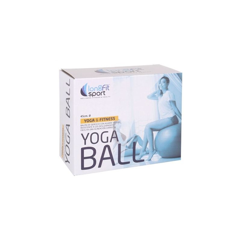 PELOTA DE PILATES 45CM AZUL LONGFIT