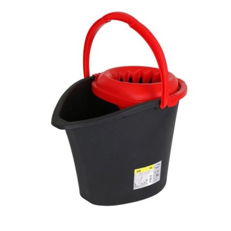 CUBO FREGONA OVAL 14 LITROS CON ESCURRIDOR DEM