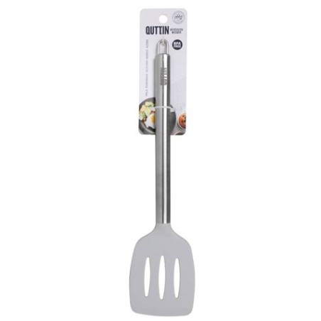 PALA RAYADA DE COCINA INOX CON SILICONA QUTTIN