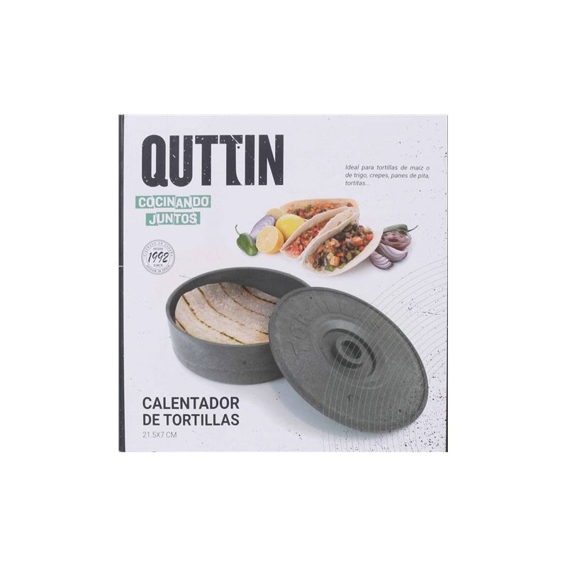 CALENTADOR DE TORTITAS 21X7CM QUTTIN
