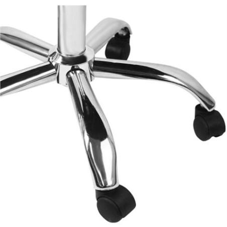 SILLA DE ESCRITORIO CON RUEDAS CLASSIC 95X65X52CM NEGRA