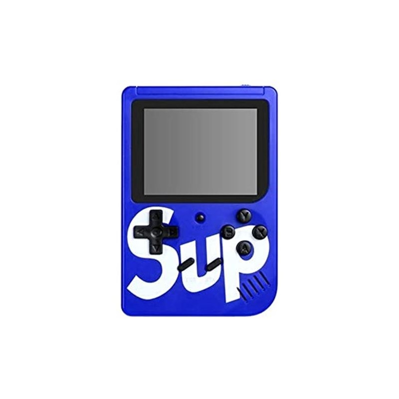 CONSOLA SUP GAME BOX 400 JUEGOS AZUL