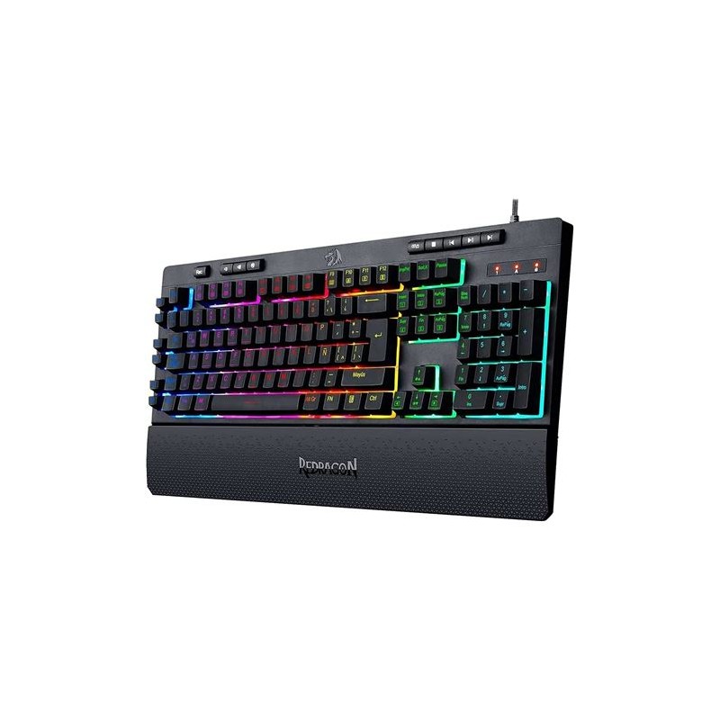 TECLADO GAMING RGB CON REPOSAMUÑECAS...