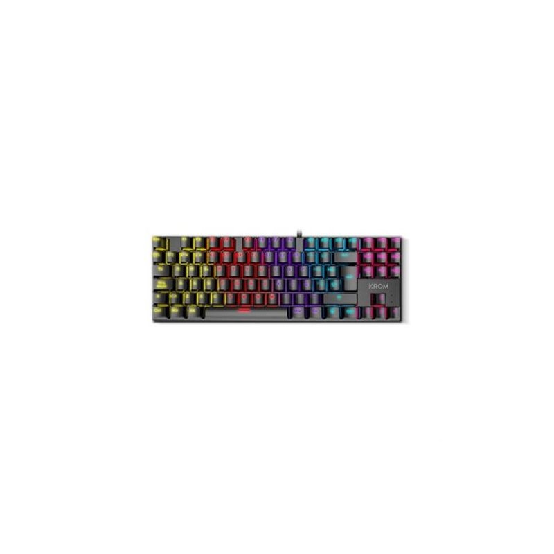 TECLADO MECANICO RGB KASIC TKL KROM