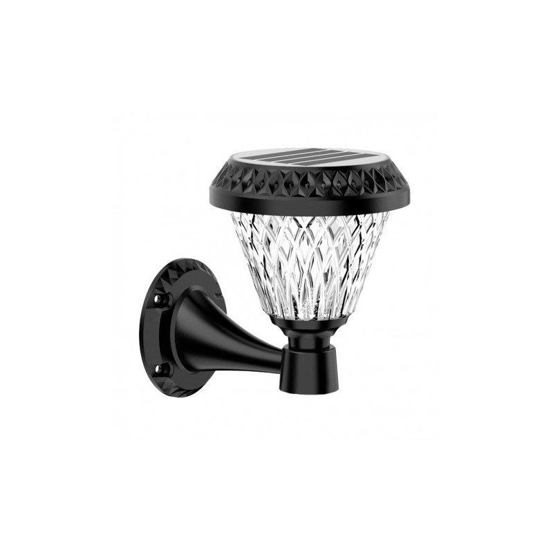 FAROL LED SOLAR 250LM NEGRO ELBAT