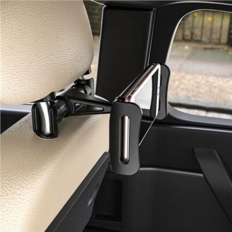 SOPORTE DE TELEFONO MOVIL PARA REPOSACABEZAS COCHE AISENS