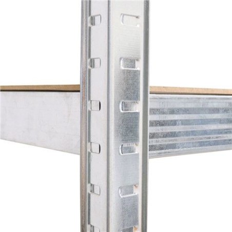 ESTANTERIA GALVANIZADA 5 BALDAS 180X90X45CM 265KG BALDA BLIM