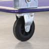 CARRETILLA METALICA PLEGABLE CON RUEDAS MAX 300KG 870X610MM BLIM