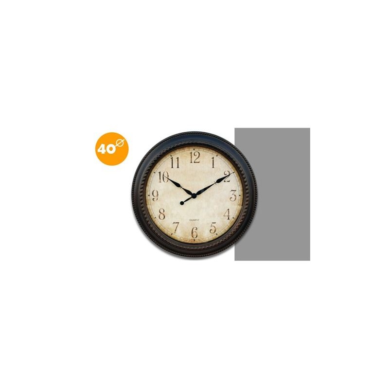RELOJ MARCO ANCHO 40CM DIAMETRO