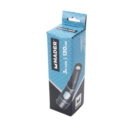 LINTERNA LED 3XAAA 3W 130LM MADER - 89198-3