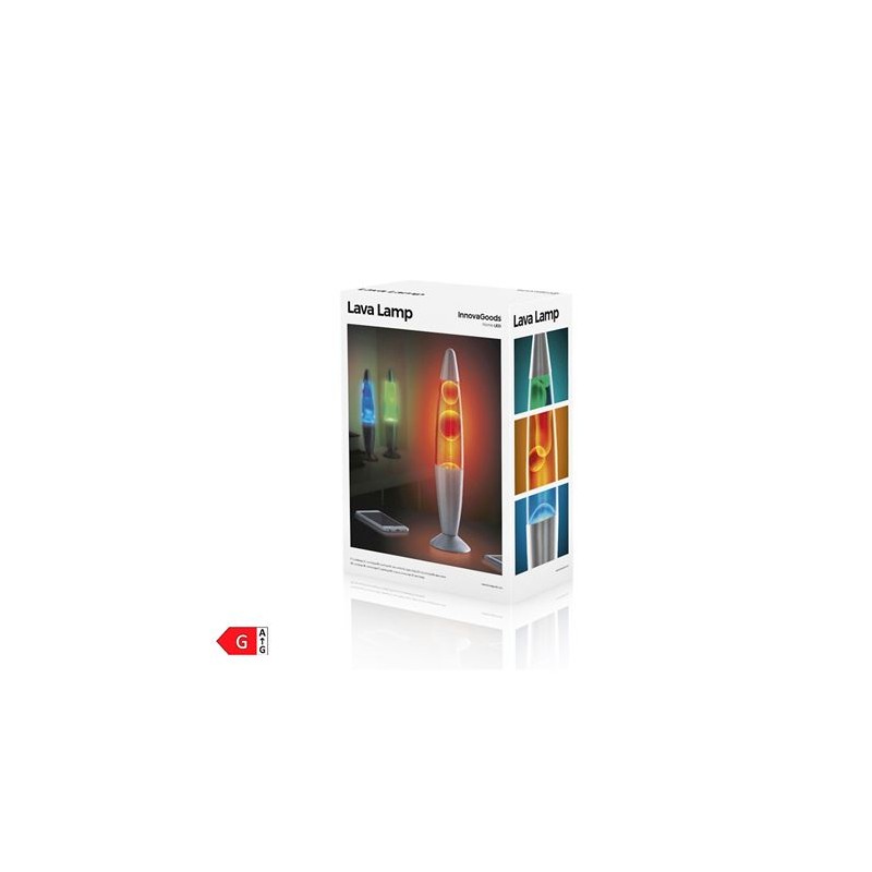 LAMPARA DE LAVA DECORATIVA 25W VERDE...