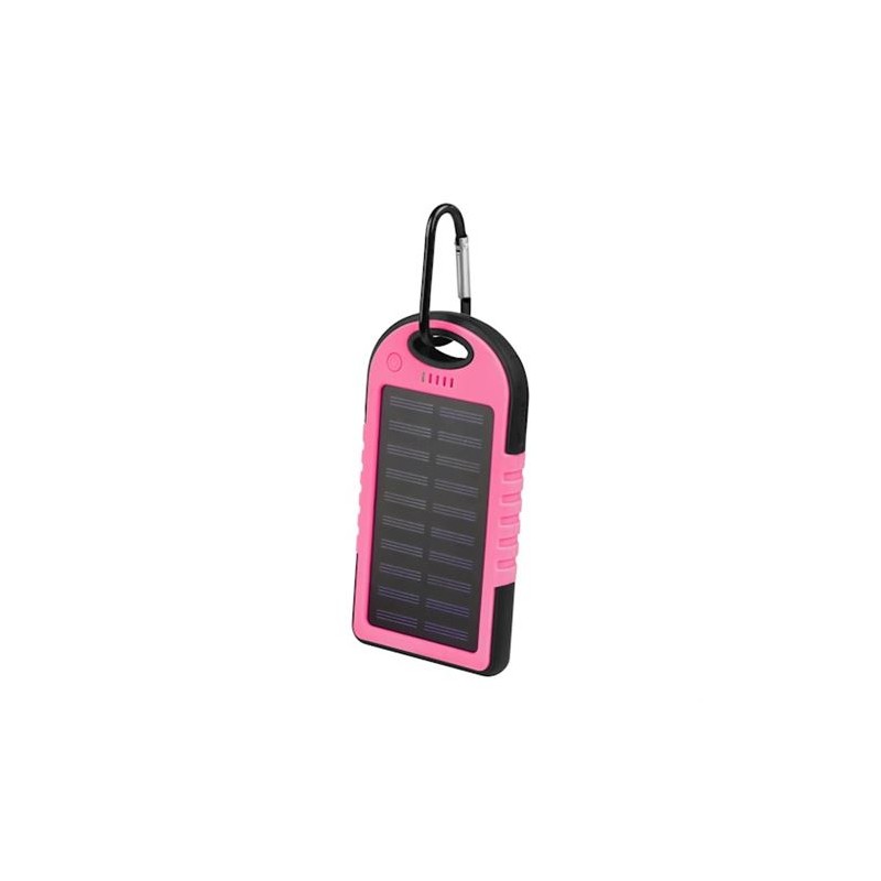 POWERBANK SOLAR 5000MAH ROSA SETTY