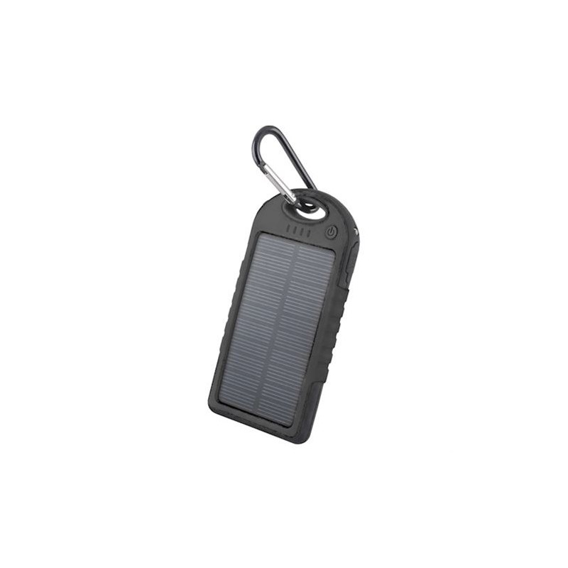 POWERBANK SOLAR 5000MAH NEGRA FOREVER