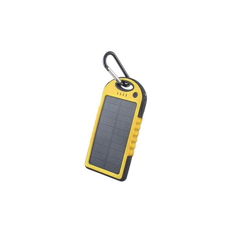 POWERBANK SOLAR 5000MAH AMARILLA FOREVER